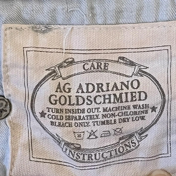 AG ADRIANO GOLDSCHMIED VINTAGE SUPER SKINNY RIPPED JEANS SIZE 24R - Picture 9 of 13